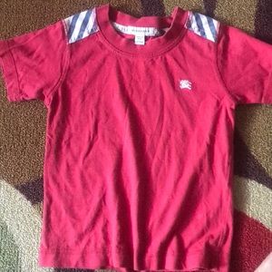 Short sleeve boys Burberry tshirt